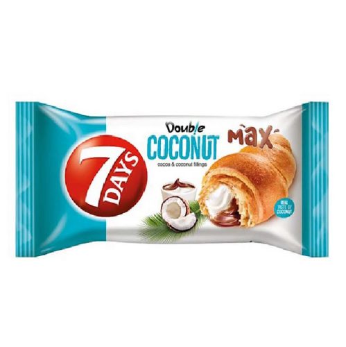  7Days Croissant Double Kókusz 80g 