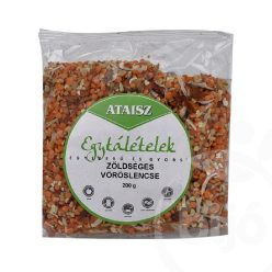   Ataisz zöldséges vöröslencse egytál pirított mogyoróval 200 g