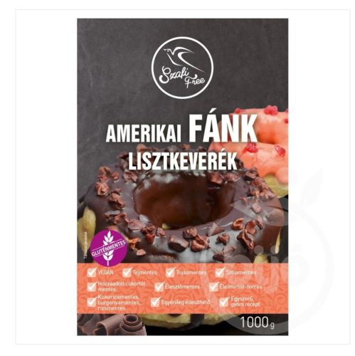 Szafi Free amerikai fánk lisztkeverék 1000 g