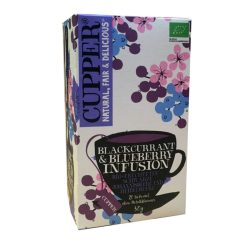   Cupper bio tea blackcurrant-blueberry feketeribizli-áfonya tea 50 g