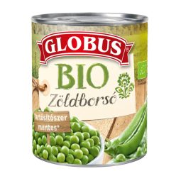 Globus bio zöldborsó konzerv 1 db