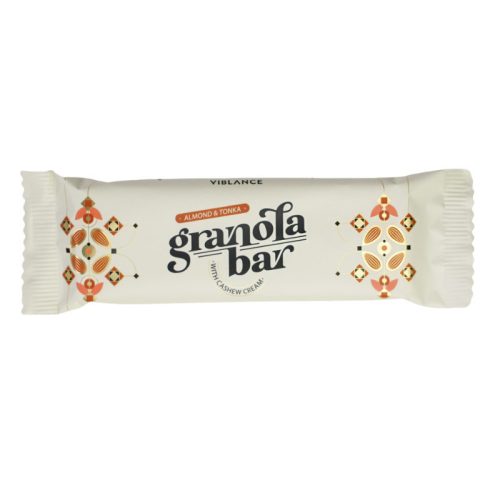 Viblance gluténmentes granola szelet mandula és tonka 55 g