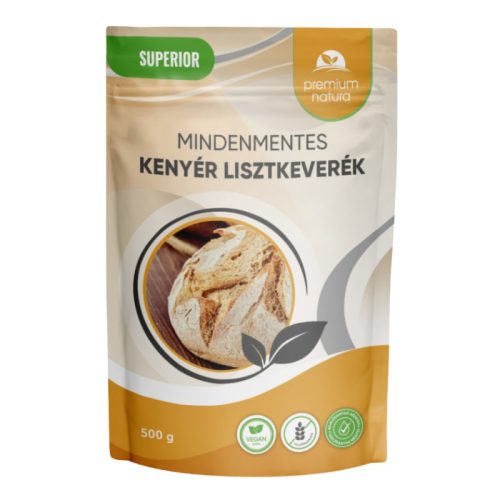 Premium Natura superior mentes fehér kenyér lisztkeverék 500 g