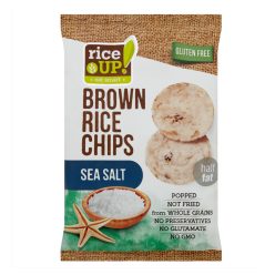 Rice Up barna rizs chips tengeri sós ízű 60 g