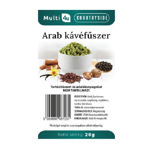 Multi 4u countryside arab kávéfűszer 20 g