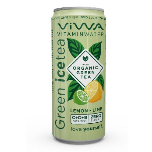 Viwa vitamintea white tea mango 330 ml