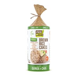   Rice Up Szelet chia mag & quinoa 120g puffasztott teljes kiőrlésű barna rizs