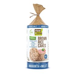   Rice Up Szelet köles & amaránt 120g puffasztott teljes kiőrlésű barna rizs