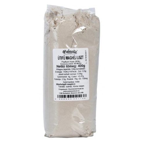Paleolit Útifű maghéj liszt 400g Psyllium Husk 95% 60 mesh