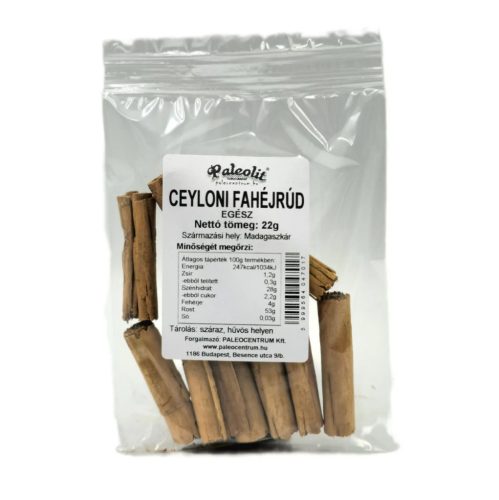 Paleolit Ceyloni fahéjrúd egész 22g