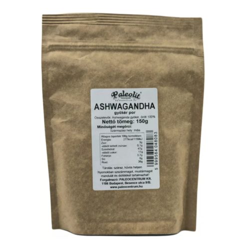 Paleolit Ashwagandha gyökér por 150g organikus