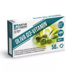   Natur Tanya® OLIVA D3-vitamin 50db lágyzselatin kapszula 4000 NE Quali®-D