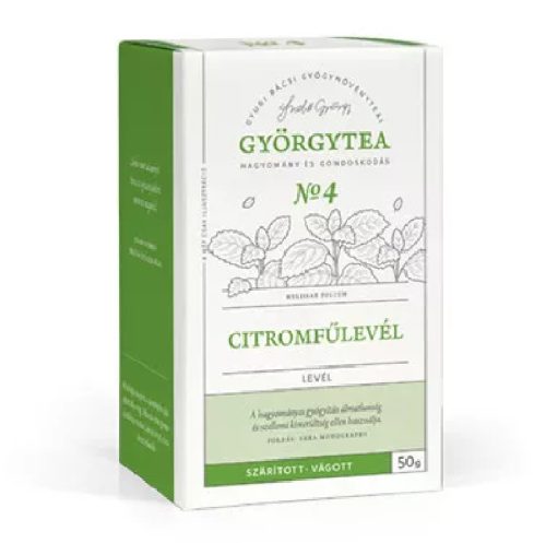 Györgytea Citromfűlevél 50g No.4