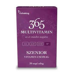 Vitaking 365 Multivitamin Szenior csomag 30 napi adag