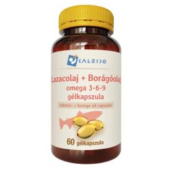 Caleido Lazacolaj+borágóolaj omega 3-6-9 gélkapszula 60db