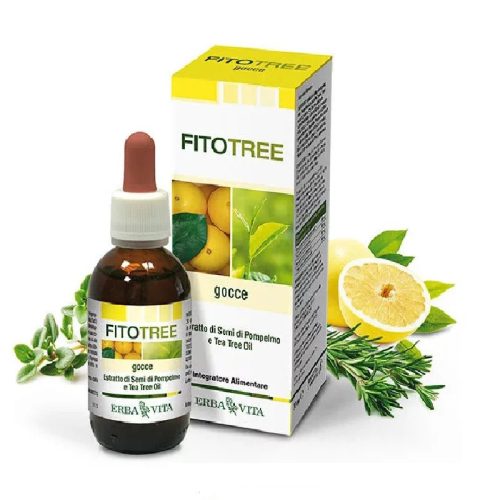 FitoTree Grapefruit mag csepp 30ml Teafa rozmaring és kakukkfű esszenciával