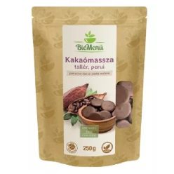 BIO Kakaómassza tallér perui 250g BioMenü