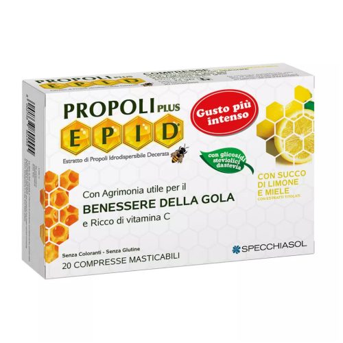 Specchiasol Propolisz Méz-citrom 20db tabletta