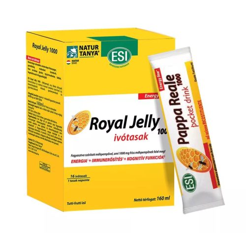 Natur Tanya® ESI Royal Jelly 1000mg méhpempő ivótasak 16x10ml